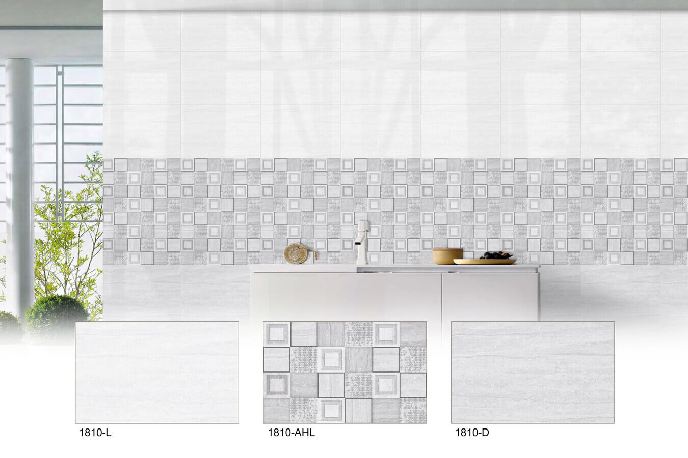 Ceramic Tiles Wall Tiles 25X40 CM 1810