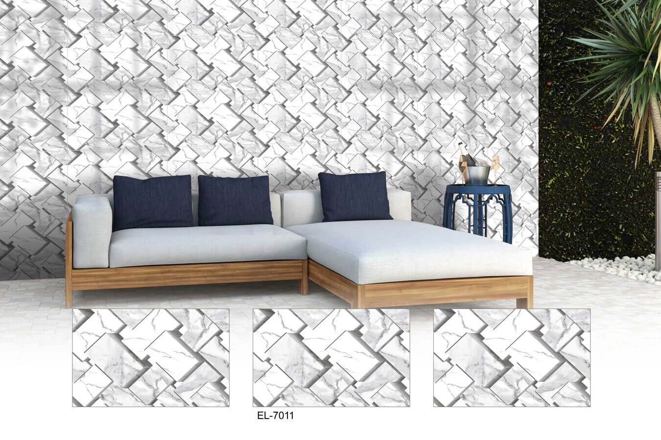 Ceramic Tiles Wall Tiles 25X40 CM 7011