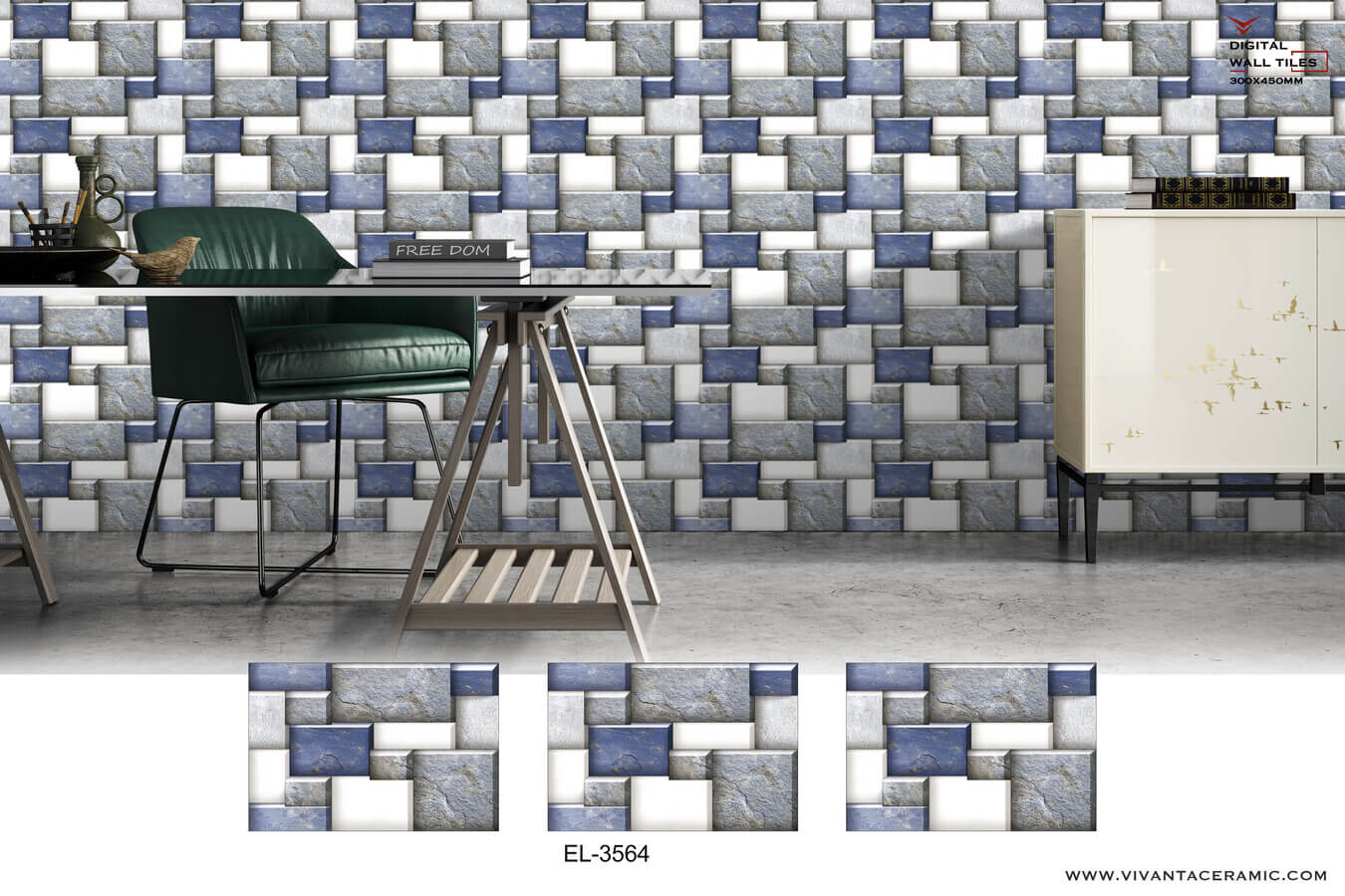 Ceramic Tiles Wall Tiles 30X45 CM 3564