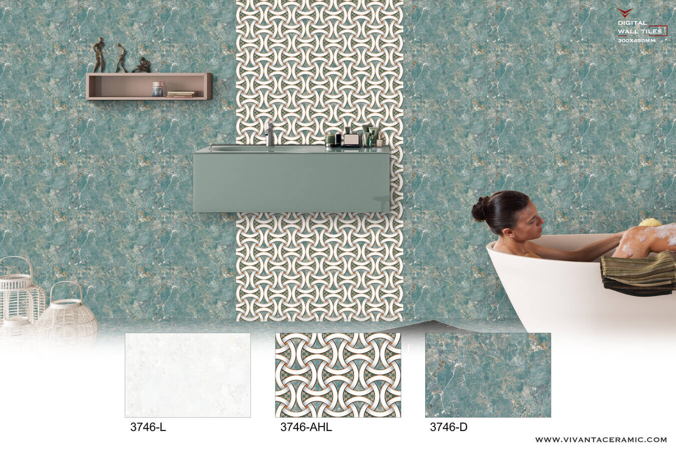 Ceramic Tiles Wall Tiles 30X45 CM 3746