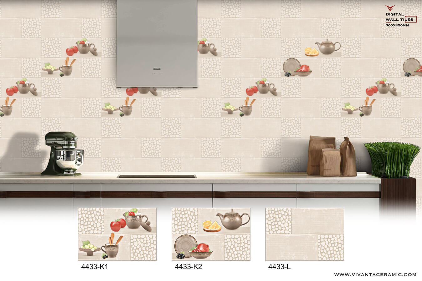 Ceramic Tiles Wall Tiles 30X45 CM 4433