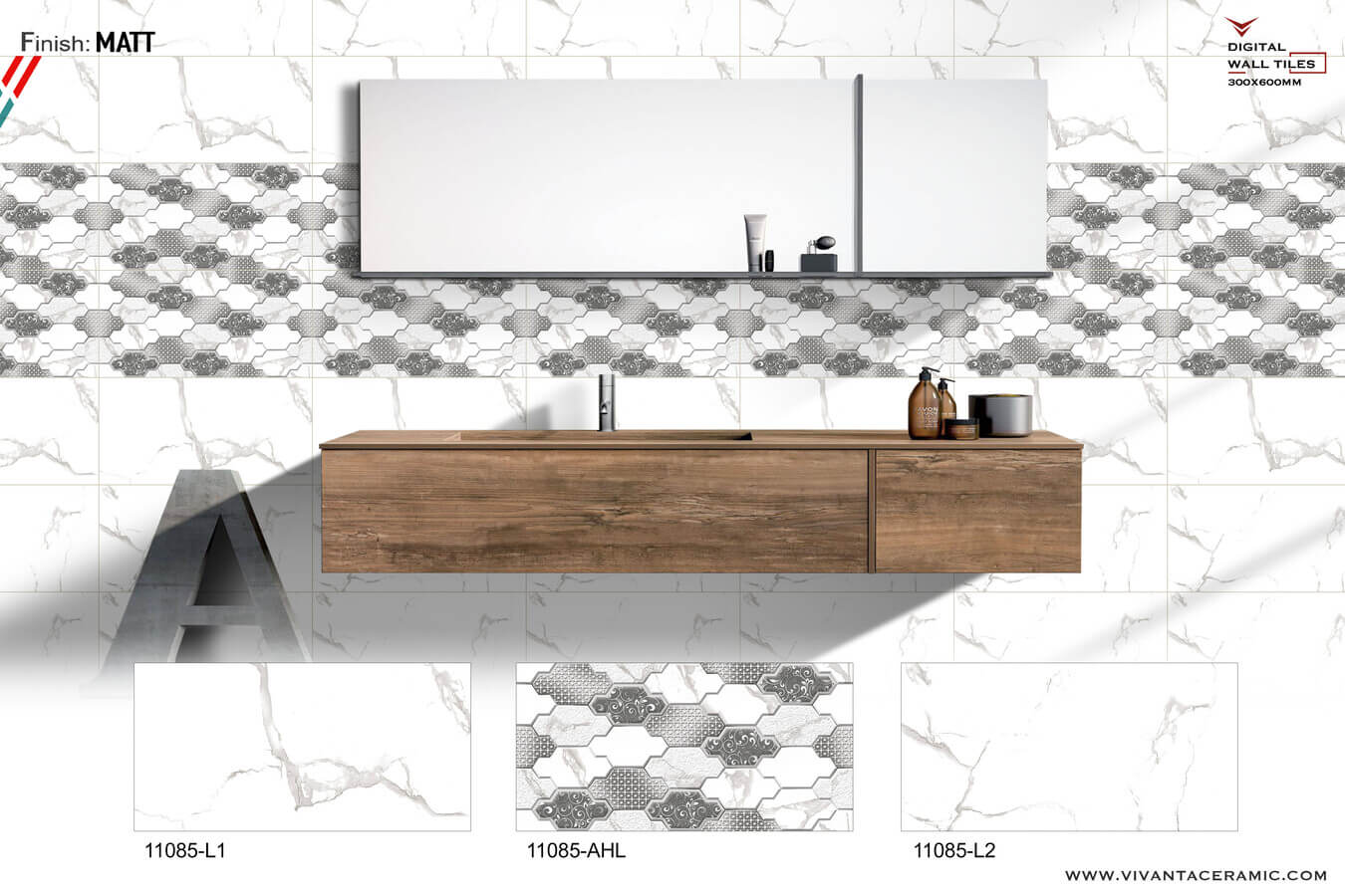 Ceramic Tiles Wall Tiles 30x60 CM 11085