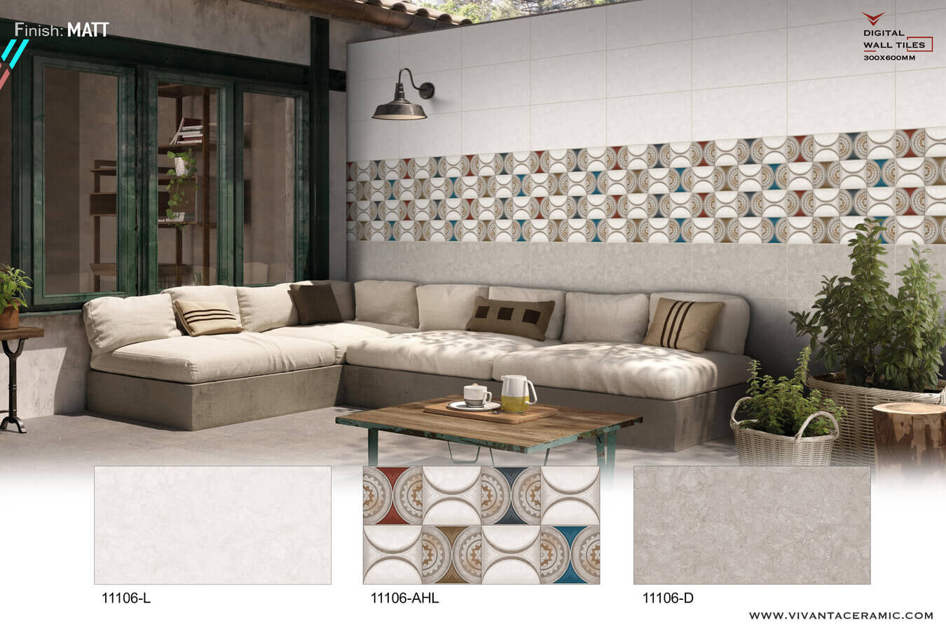 Ceramic Tiles Wall Tiles 30x60 CM 11106